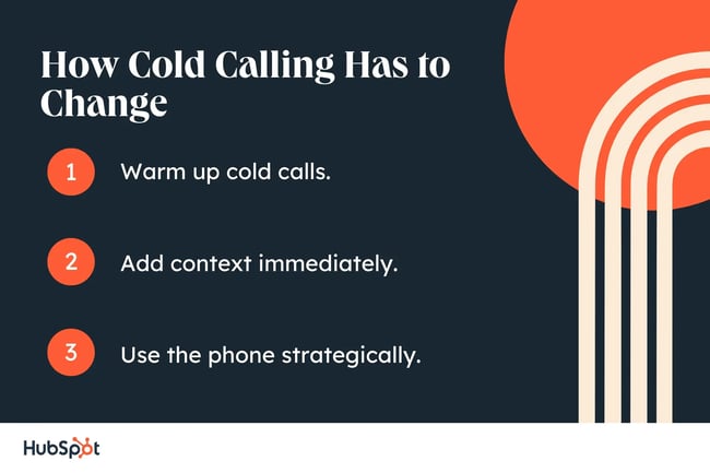 how cold calling has to change