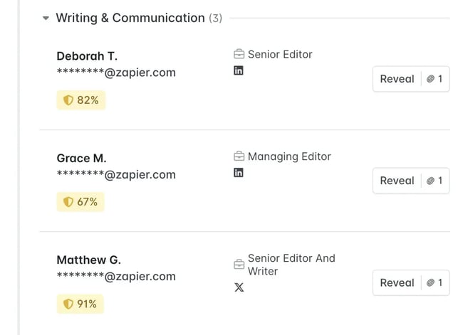 use prospecting tools to find contacts for guest blogging
