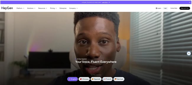 ai avatar translator heygen