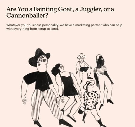 brand voice, mailchimp