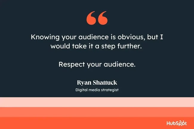 brand voice, ryan shattuck quote