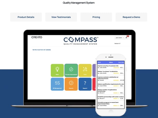 compass quality management system