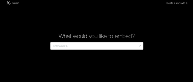 how to get html embed code from an x post