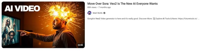 youtube growth strategies with ai, matt wolfe youtube channel thumbnail made with leonardo