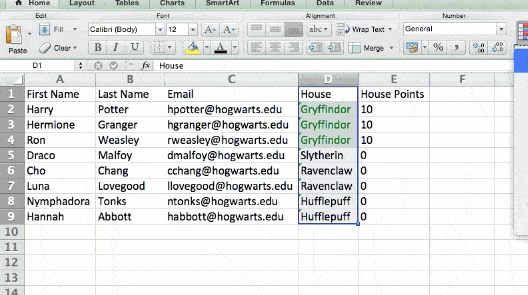 Microsoft Excel formulas: Conditional Formatting