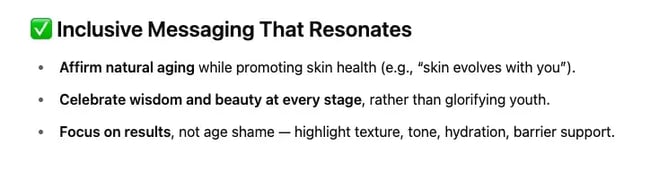 AI suggested messaging that removes bias for better outcomes