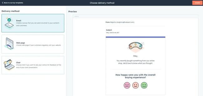 customer effort score in hubspot