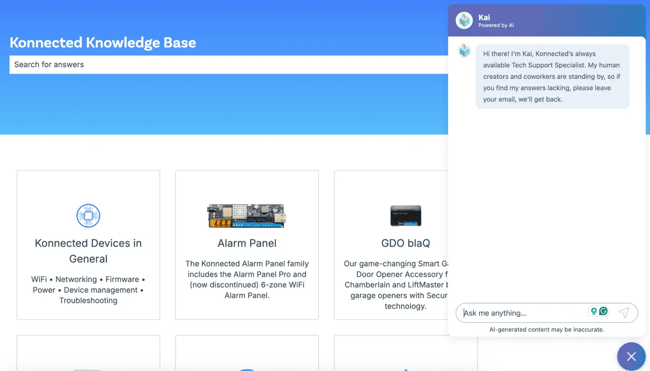 ecommerce knowledge base example powered by hubspot ai